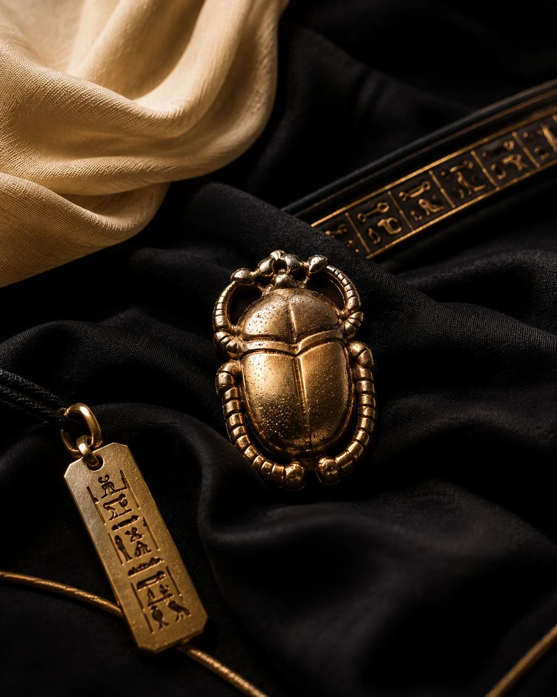 Scarab hardware still life
